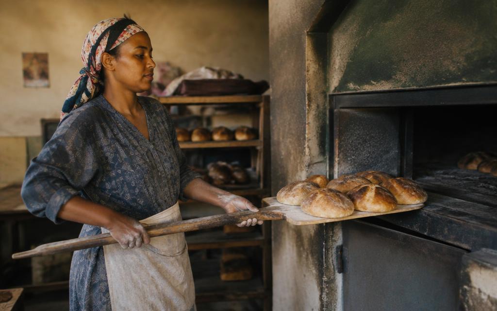 Rebuild Ama's bakery in Massawa